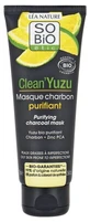 Léa Nature SO BIO étic Clean'Yuzu Mască purificatoare cu cărbune organic 75 ml
