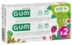GUM Kids Pastă de dinți cu fluor, pentru copii de 3 ani și peste, pachet de 2 x 50 ml