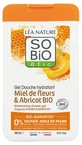 Léa Nature SO BIO étic Gel de duș hidratant cu miere de flori și caise ecologice 450 ml