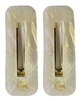 Bachca-haarspeldjes van parelmoer, 2 stuks