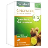 Naturland Organic Ginger 75 Vegecaps