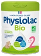 Physiolac Bio 2, de la 6 la 12 luni, 800 g