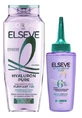 L'Oréal Paris Elseve Hyaluron Pure Șampon purificator 72H 250 ml + Elseve Hyaluron Pure Ser purificator cu complex exfoliant 102 ml