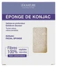 Esponja de konjac con agua termal de Jonzac
