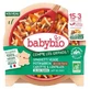 Babybio: Espaguetis vegetarianos con calabaza moscada, zanahoria y lentejas en leche de coco, de 15 meses a 3 años, ecológicos, 200 g