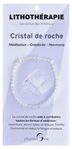 PharmaGem Litoterapie – Brățară cu cristal de rocă de 4 mm