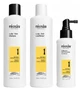 Nioxin Mini Kit Sistem anti-cădere 1 – Cădere moderată – Păr natural