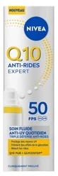 Nivea Q10 Anti-Riduri Expert – Cremă fluidă de îngrijire zilnică cu protecție UV SPF50, 40 ml
