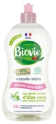 Biovie Dishwashing Liquid for Sensitive Skin with Aloe Vera, 500 ml