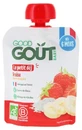 Desayuno de fresa ecológico Good Goût para bebés a partir de los 6 meses, 70 g
