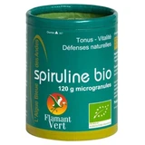 Flamant Vert Organic Spirulina Microgranules, 120 Grams