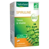 Naturland Organic Spirulina 75 Vegecaps