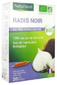 Naturland Ridiche neagră bio, 20 de fiole comestibile de 10 ml