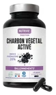 Nutrivie Cărbune vegetal activ 120 capsule