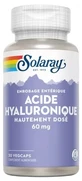 Solaray Acid hialuronic cu concentrație ridicată, 30 de capsule vegetale