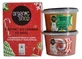 Organic Shop Set gourmet de Crăciun cu zahăr de orz și turtă dulce – 2 exfoliante pentru corp