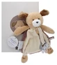 Doudou et Compagnie: Réglisse the Dog Doudou Pacifier Clip