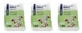 Stentil Set of 3 x 180 Cotton Rectangles