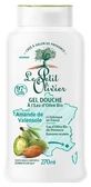 Le Petit Olivier Organic Olive Water and Valensole Almond Shower Gel, 270 ml