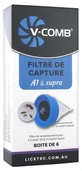 Filtr przechwytujący Licetec V-Comb A1 oraz filtry Supra 6