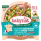 Babybio Babynat: guisantes, zanahorias, espinacas, calabaza moscada, arroz verde y bacalao salvaje — Para niños de 15 meses a 3 años — 200 g