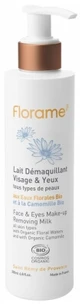 Florame Organic Face &amp; Eye Makeup Remover Milk 200 ml