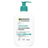 Garnier PureActive Gel de curățare purifiant cu acid salicilic 250 ml