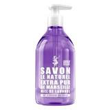 Le Naturel Extra Pure Marseille Soap with Lavender Honey, 500 ml