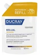 Ducray Kelual Squanorm Shampoo idratante antiforfora, ricarica, 400 ml