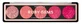 Profusion Cosmetics Ruby Gems Glitter-oogschaduwpalet, 5 tinten