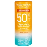 Respectueuse Sunscreen Stick SPF 50, 18 g