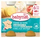 Babybio Babynat: patata, tomate y bacalao salvaje, a partir de los 6 meses, 2 tarros de 200 g cada uno