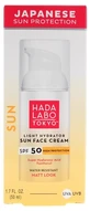 Hada Labo Tokyo Sun Cremă hidratantă pentru față, rezistentă la apă, SPF50, 50 ml