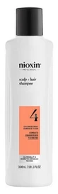 Nioxin System 4 Shampoo voor ernstige haaruitval, beschadigd/gekleurd haar, 300 ml