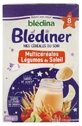Blédina Blédîner My Evening Cereal: Meergranen met in de zon gerijpte groenten, vanaf 2 maanden, 240 g