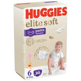 Culotte de protection Elite Soft, No. 6, 15-25 kg, 30 pcs, Huggies