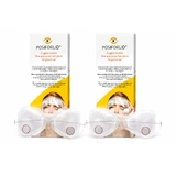 Masque pour les yeux Posiforlid, lot de 2