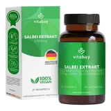 Sage Extract 1900 mg Salvia officinalis Vegetarian Capsules, 90 Capsules