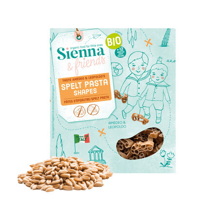 Bio-Dinkelweizennudeln, 12 Monate +, 250 g, Sienna & friends