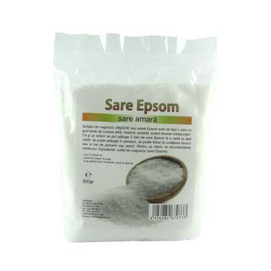 Sel d'Epsom (sulfate de magnésium), 500 g, Managis