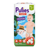 Windelhosen Maxi Nr. 4, 9-15 Kg Mode & Natur, 44 Stück, Pufies