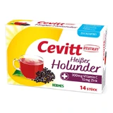 Granulés de sureau chauds sans sucre Cevitt, 14 sachets de granulés