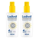 Spray solar Ladival para piel seca, SPF 50+, 2 x 150 ml