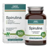 Spirulina 500 mg Organic Naturland Tablets, 80 Tablets