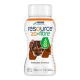 Resource 2.0 + Fiber Chocolate, 4 x 200 ml vloeibaar