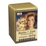 Biotin Plus Zinc Hair Capsules, 100 capsules