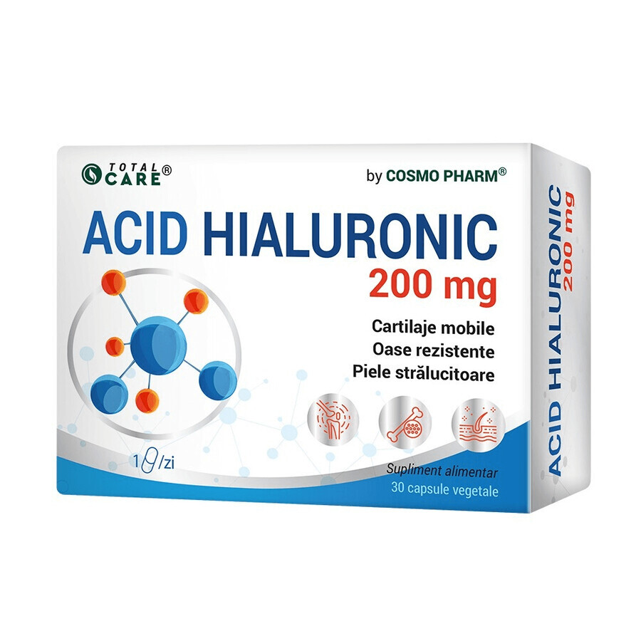 Hyaluronsäure, 200 mg, 30 Kapseln, Cosmo Pharm