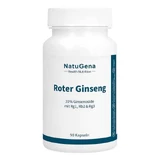 Red Panax ginseng 20% ginsenosides vegan capsules, 90 capsules