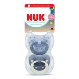 Day&Night First Choice Classic-fopspeenset, blauw, 6–18 maanden, 2-pack, Nuk