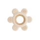 Silicone and Wood Teething Toy for Babies, Sand, 3 months+, Jane